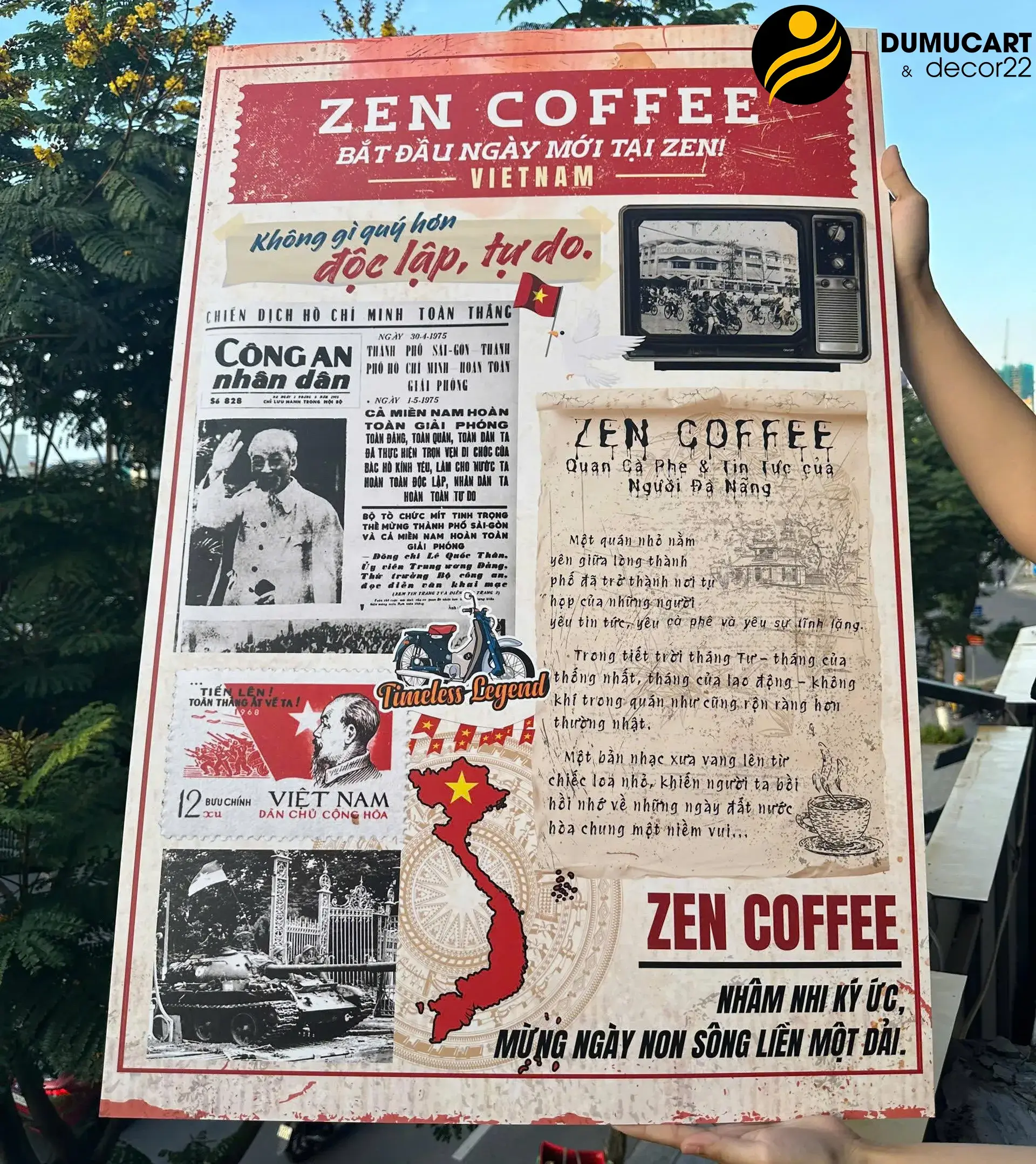 menu tờ nhựa cứng