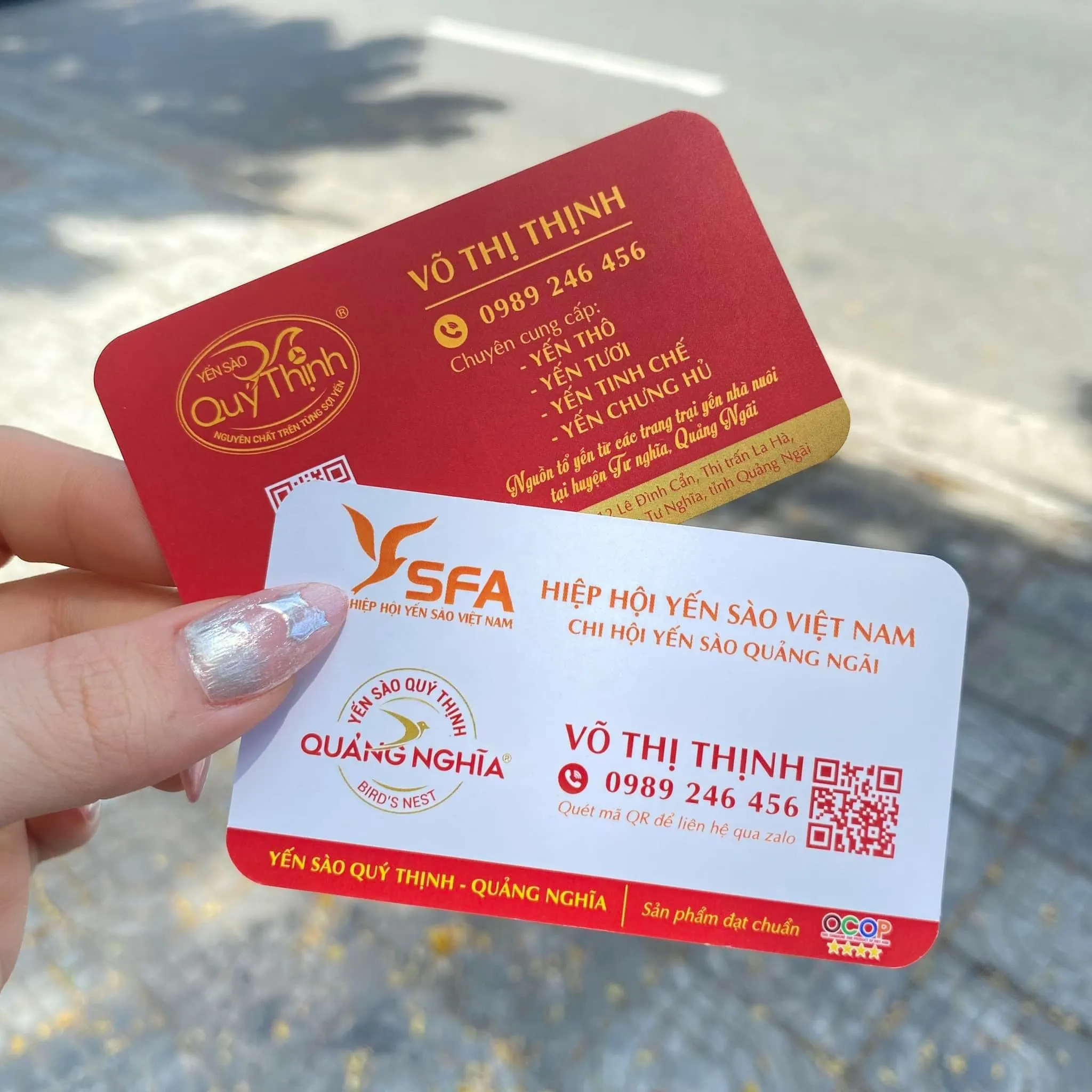 in card visit đà nẵng