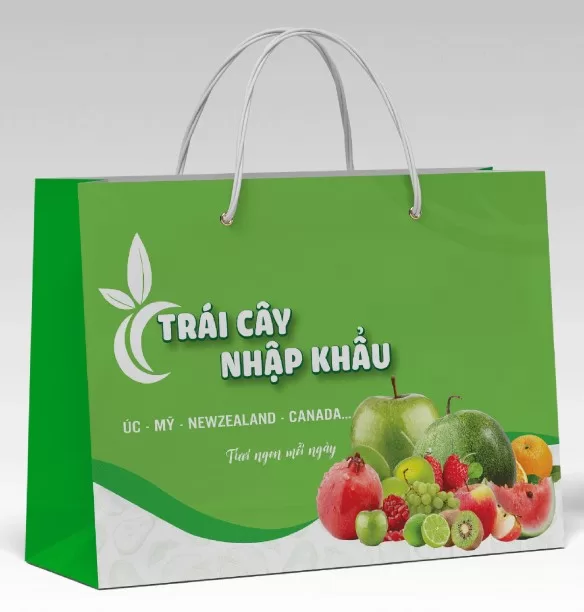 Túi giấy đựng trái cây