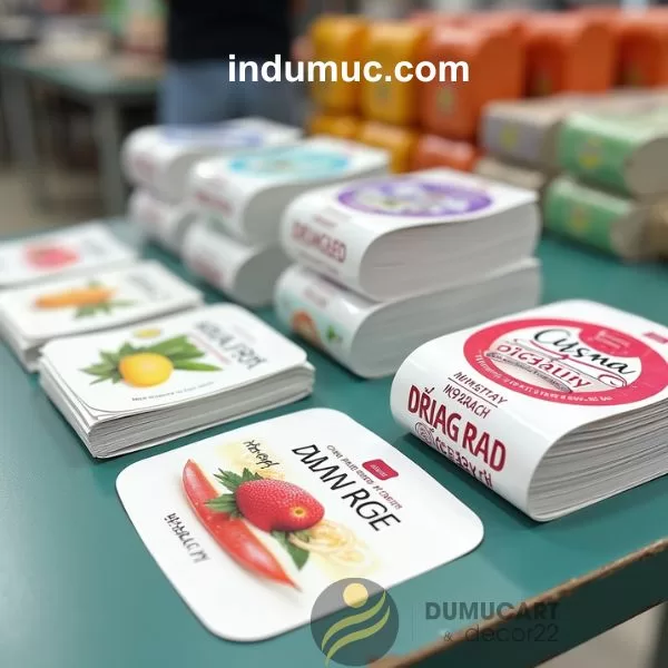 In tem nhãn giá rẻ tại In Du Mục