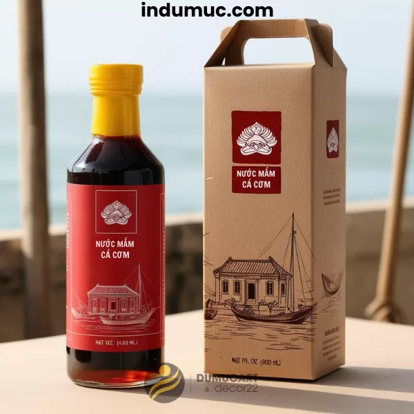 In hộp nước mắm cao cấp - Nâng tầm hình ảnh thương hiệu