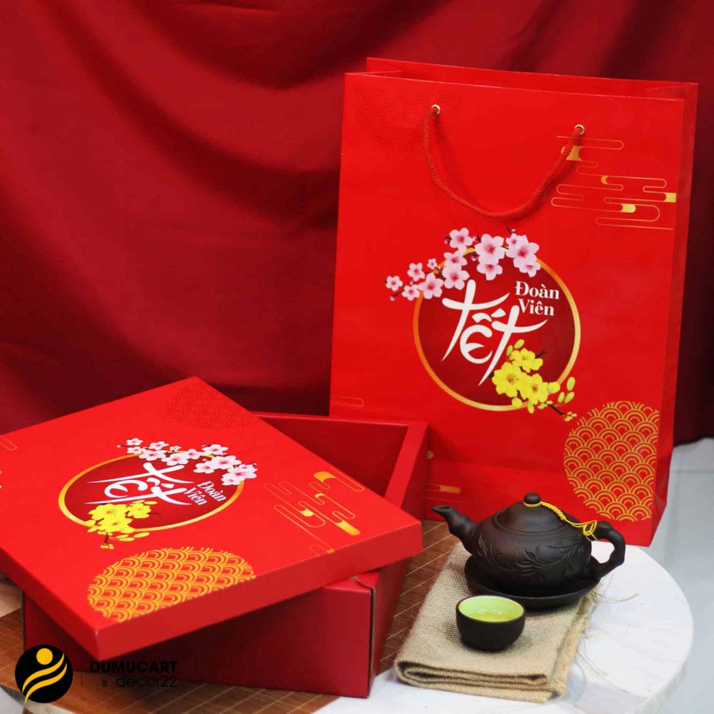 in hộp quà tết