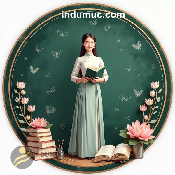 Tem nhãn ngày Nhà giáo Việt Nam 20/11