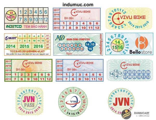 In tem nhãn decal vỡ Đà Nẵng - In Du Mục 01