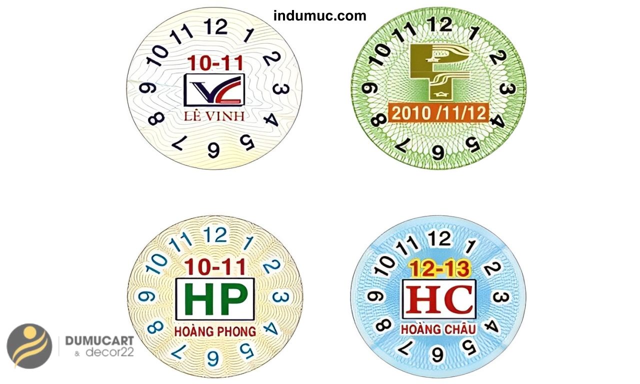 In tem nhãn decal bảo hành Đà Nẵng - In Du Mục 03