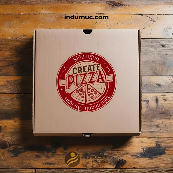 In hộp giấy pizza tại Đà Nẵng hình ảnh sắc nét