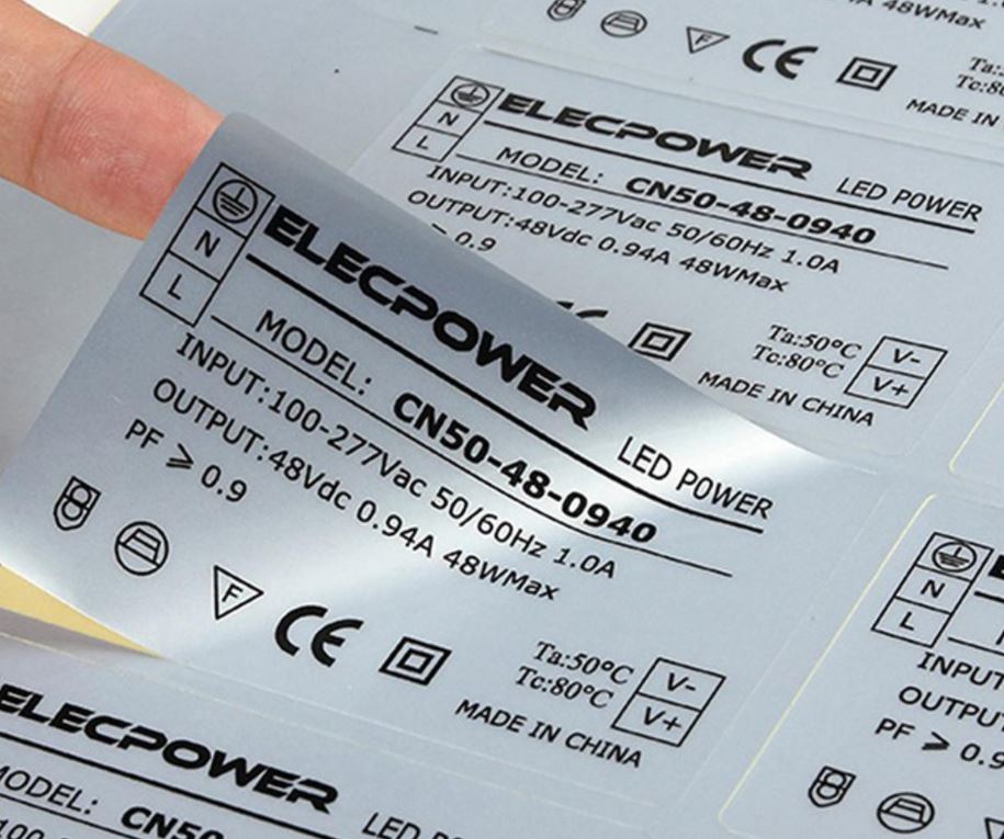 In tem nhãn decal nhựa bạc - In Du Mục