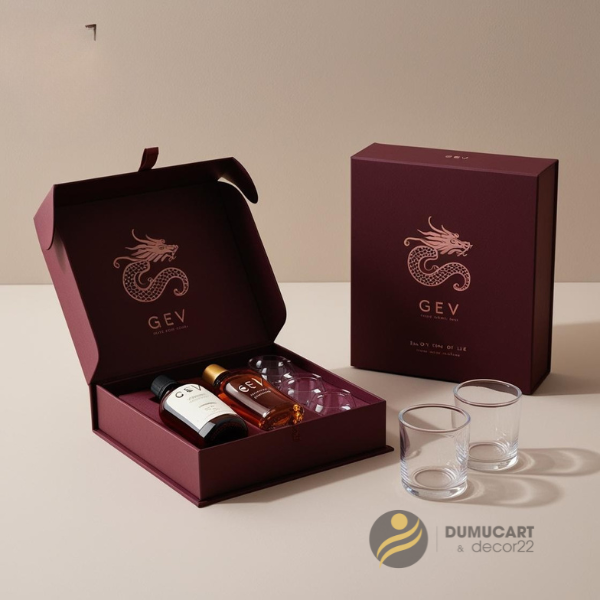 Thiết kế hộp quà tặng sang trọng tại In Du Mục