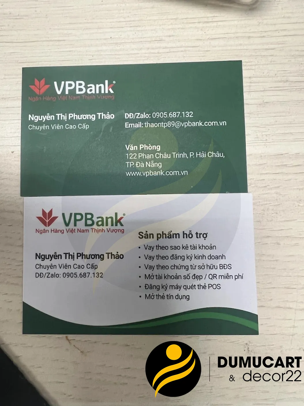 in card visit giá rẻ đà nẵng