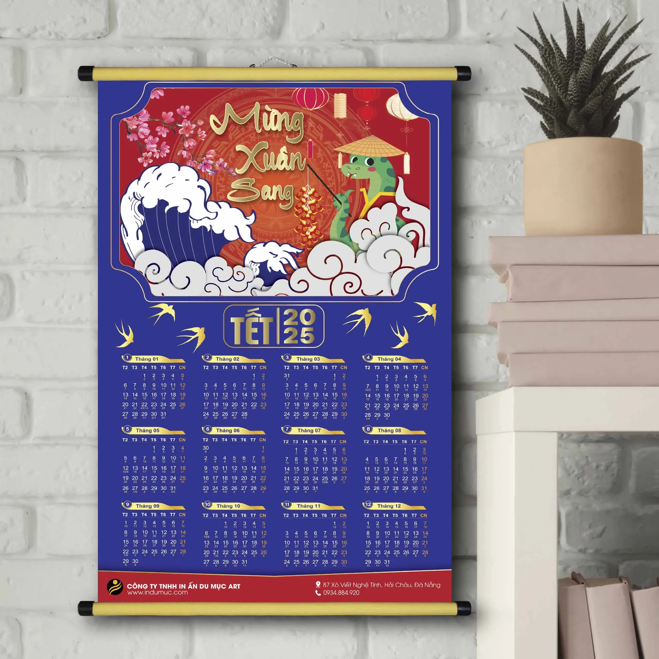 chi phí in lịch tết đà nẵng