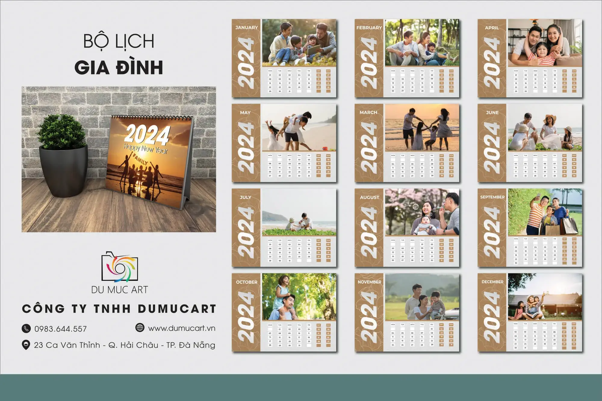 chi phí in lịch tết đà nẵng