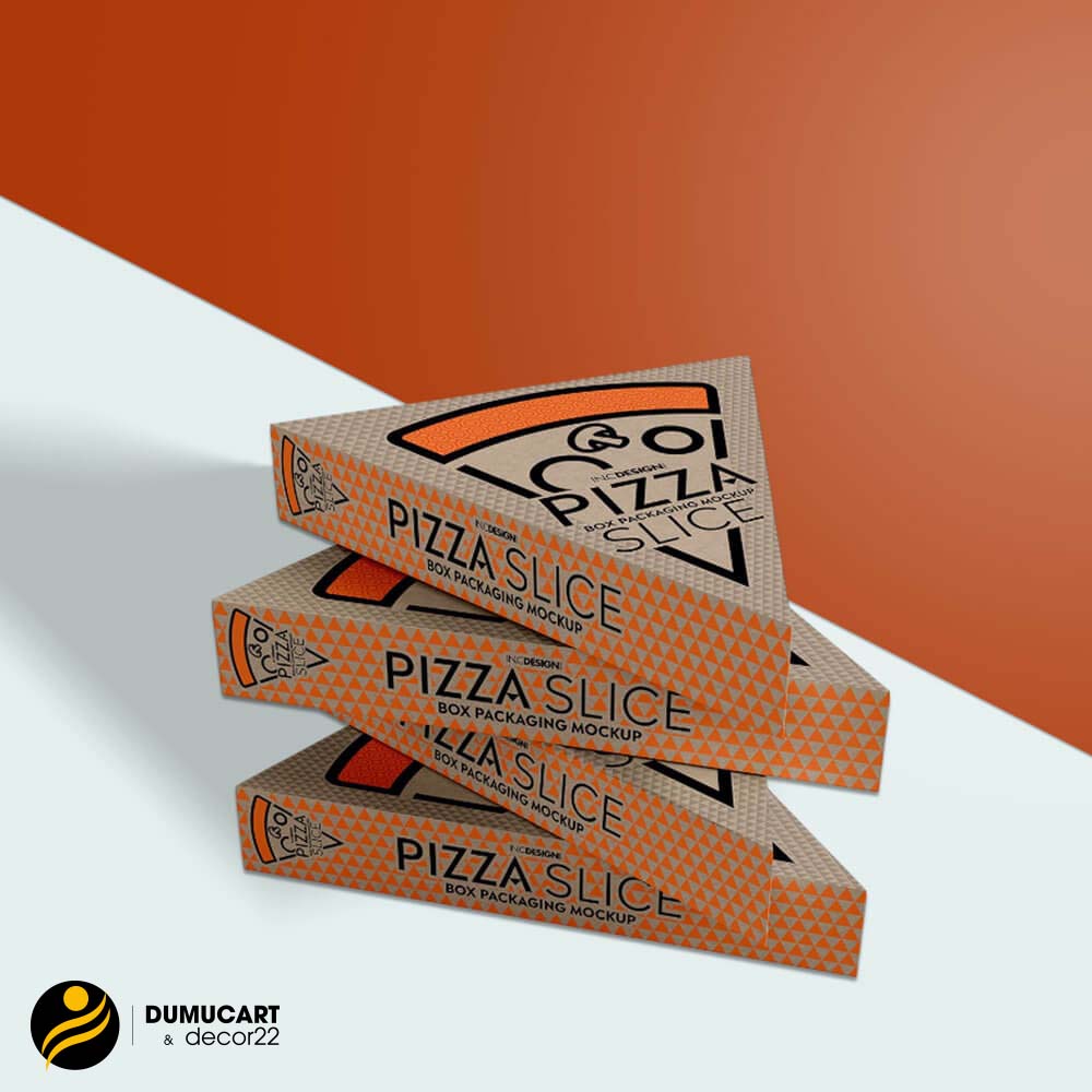 in hộp giấy đựng pizza