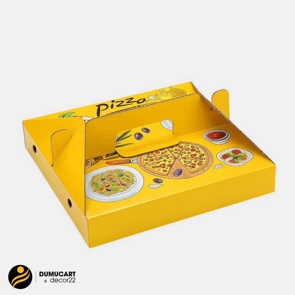 in hộp pizza