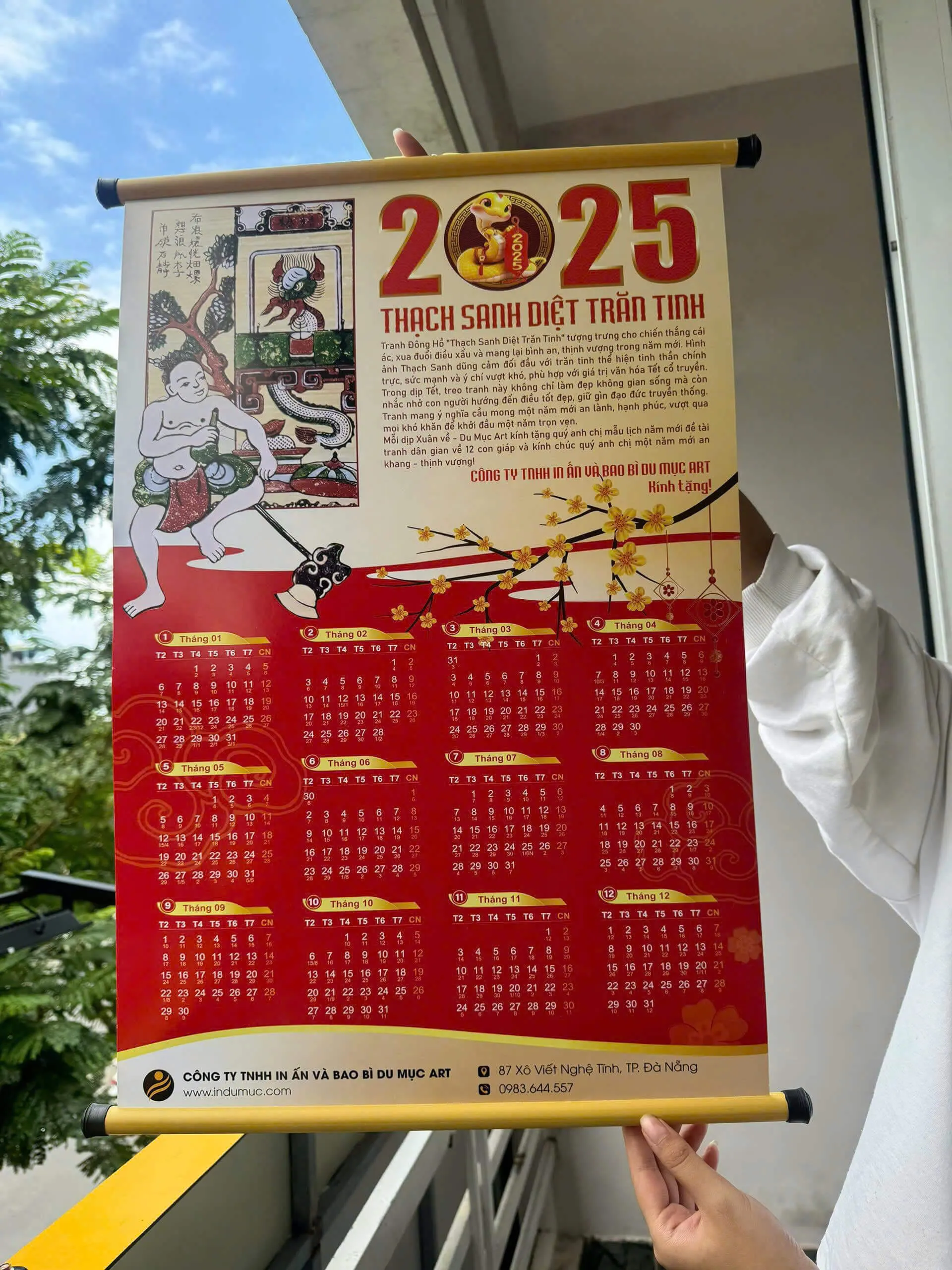 in lịch tết đà nẵng 