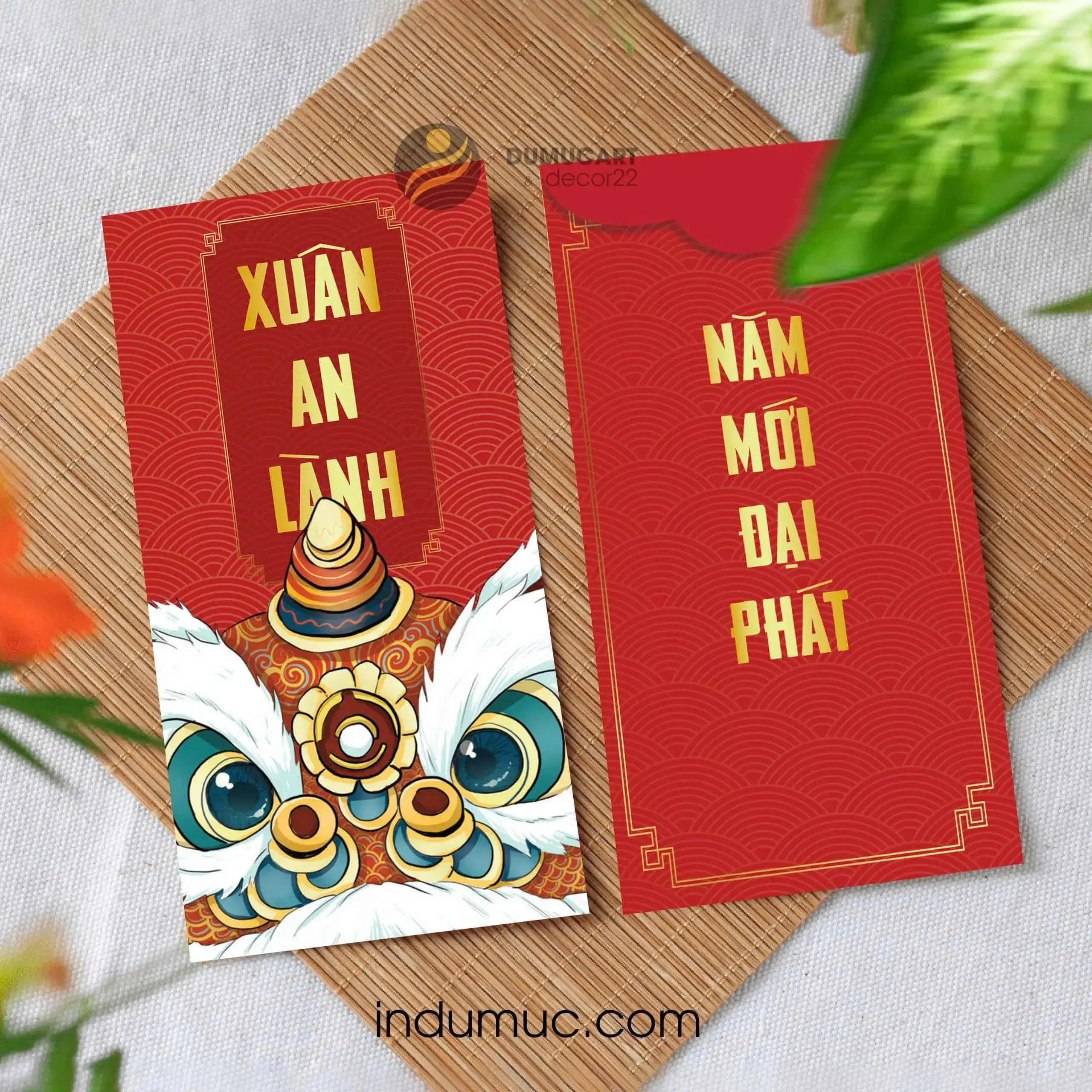 in bao lì xì đà nẵng