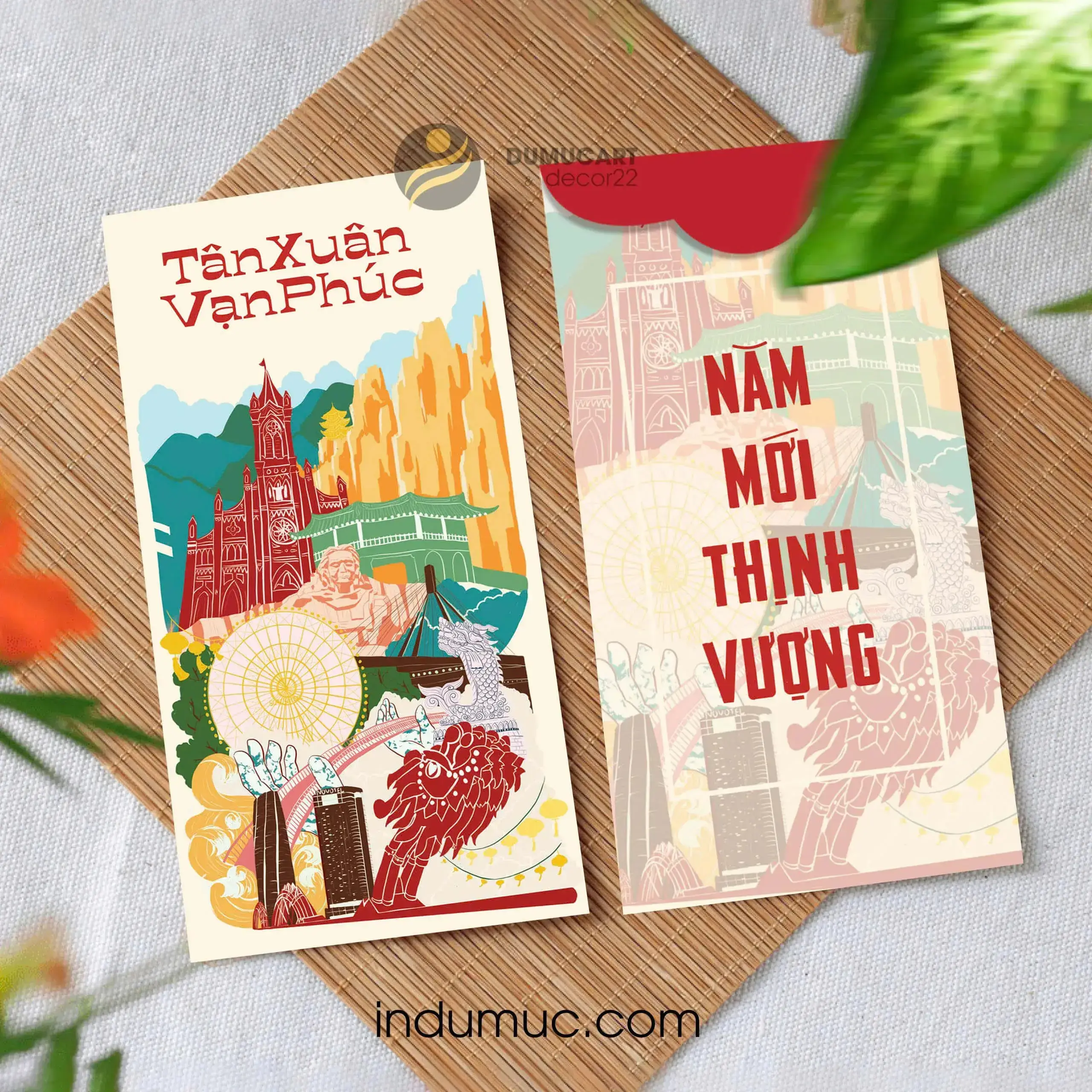 in bao lì xì đà nẵng