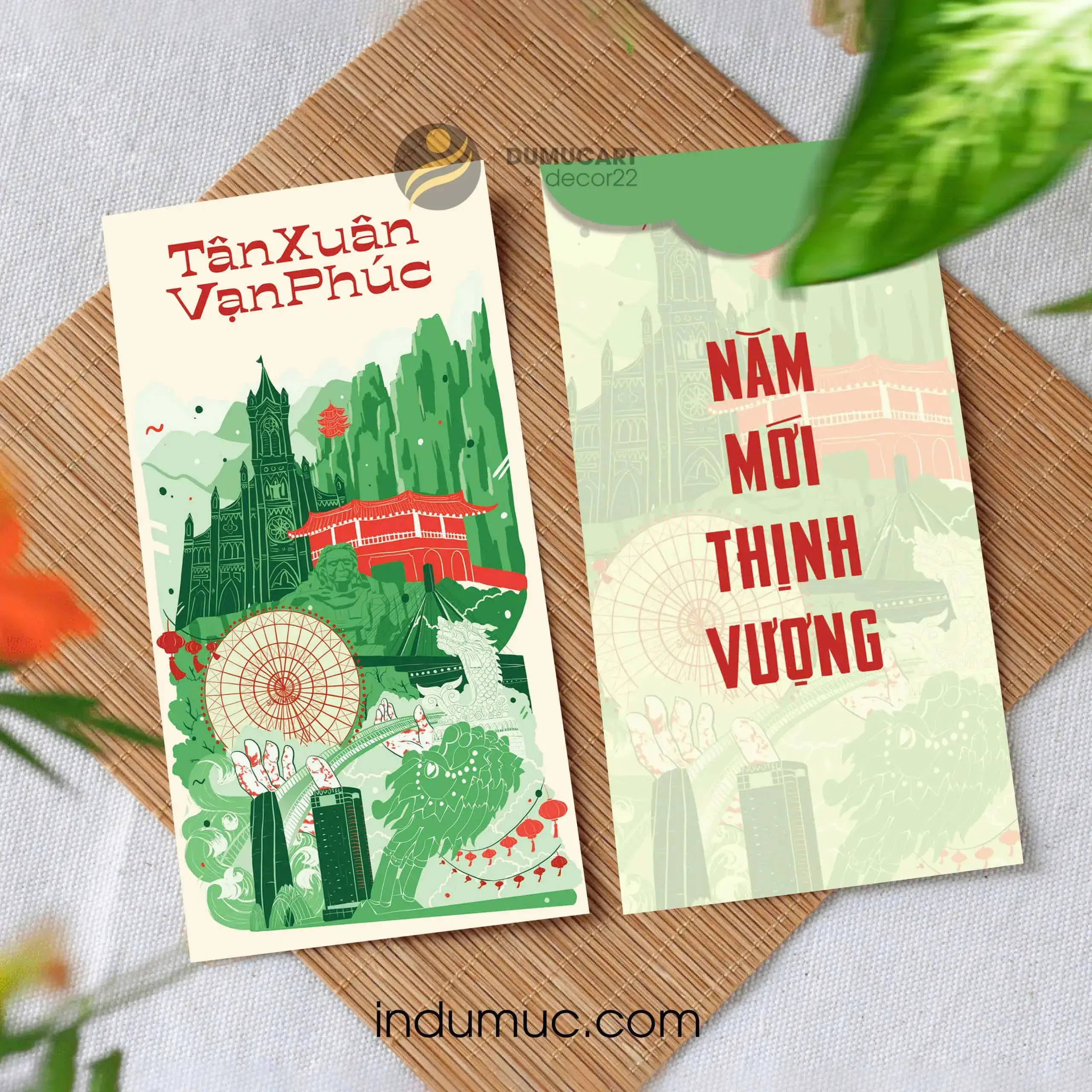 in bao lì xì đà nẵng