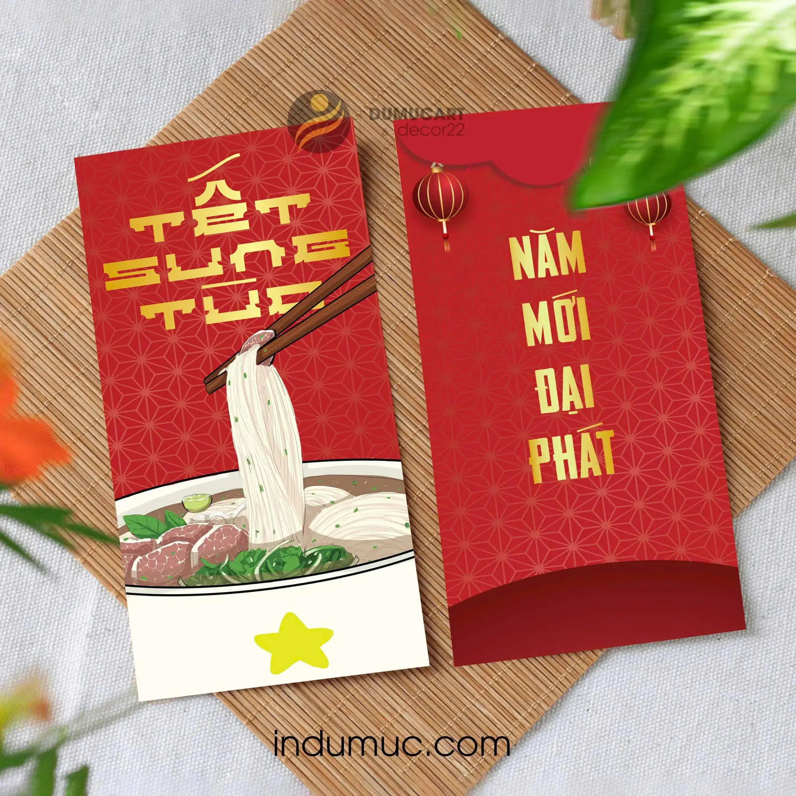 in bao lì xì đà nẵng