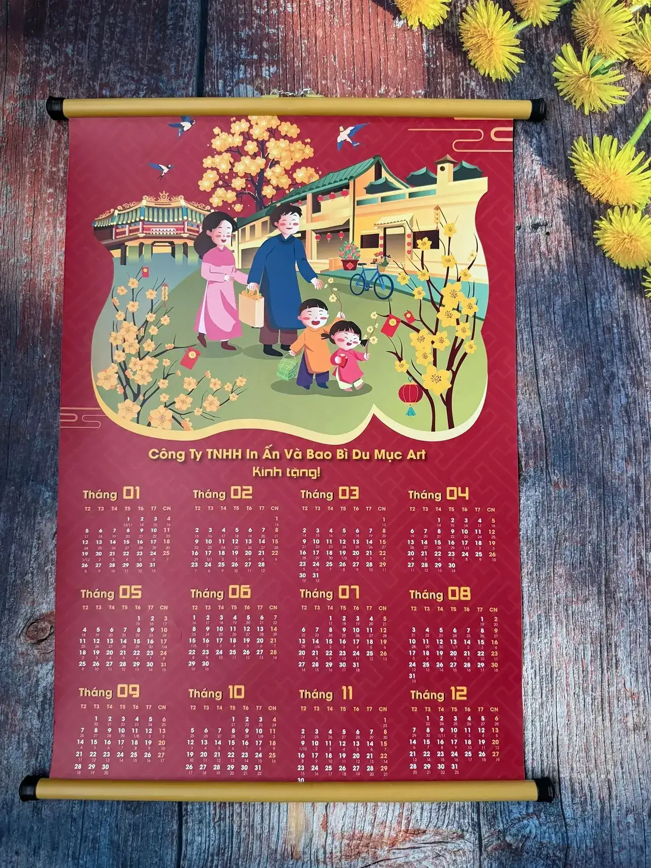 phong thủy trong lịch tết