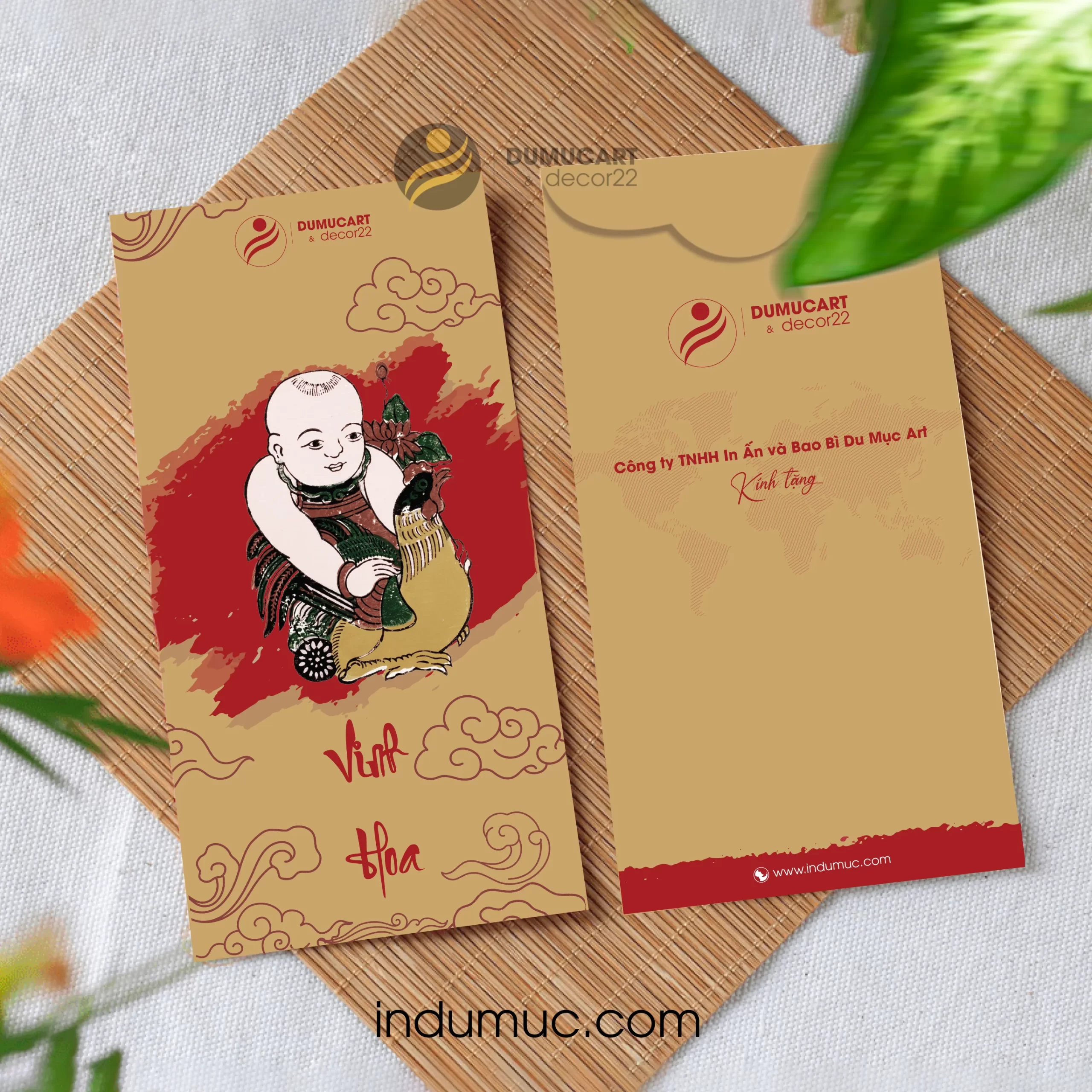 công nghệ in bao lì xì