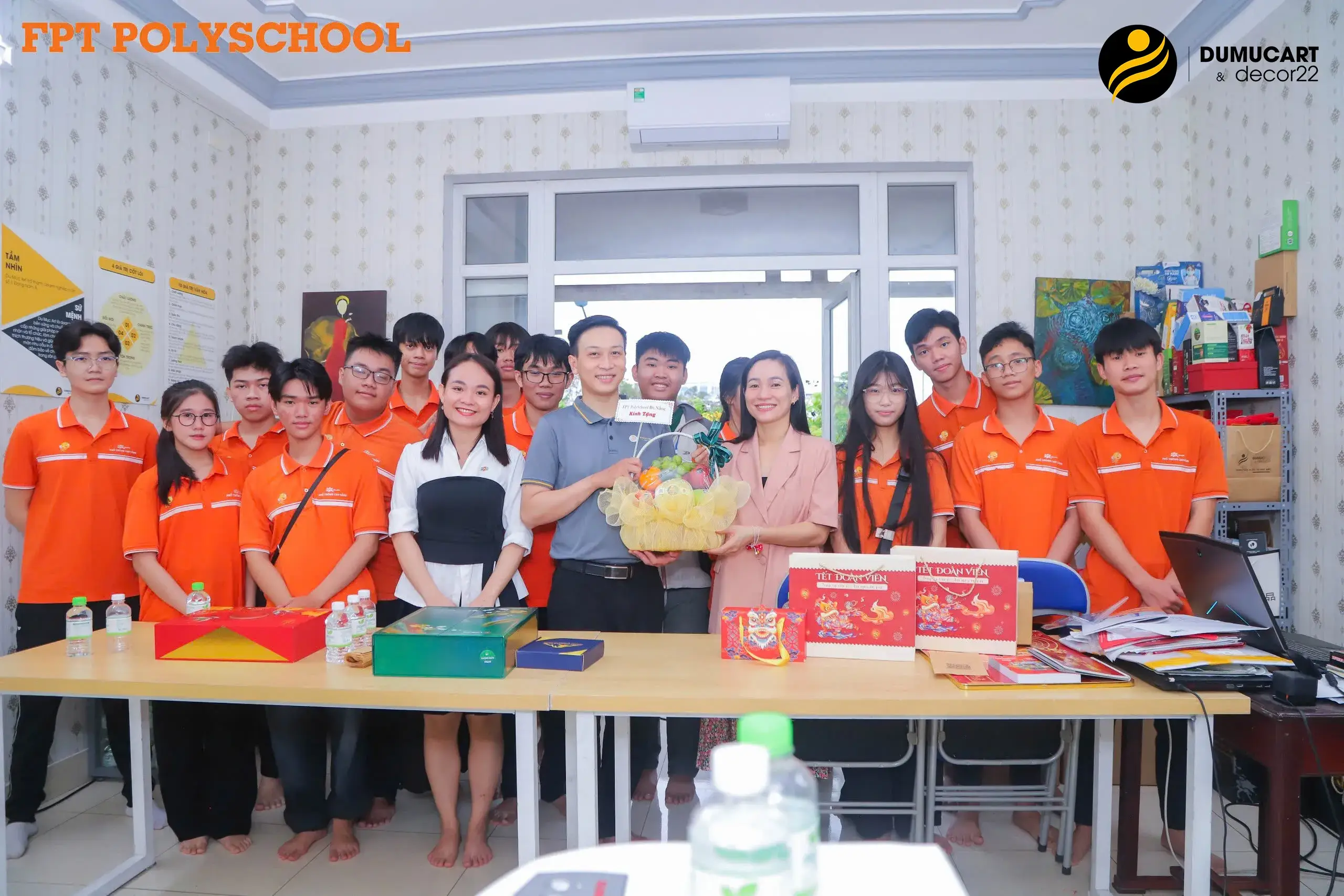 học sinh phổ thông cao đẳng fpt, in du mục art