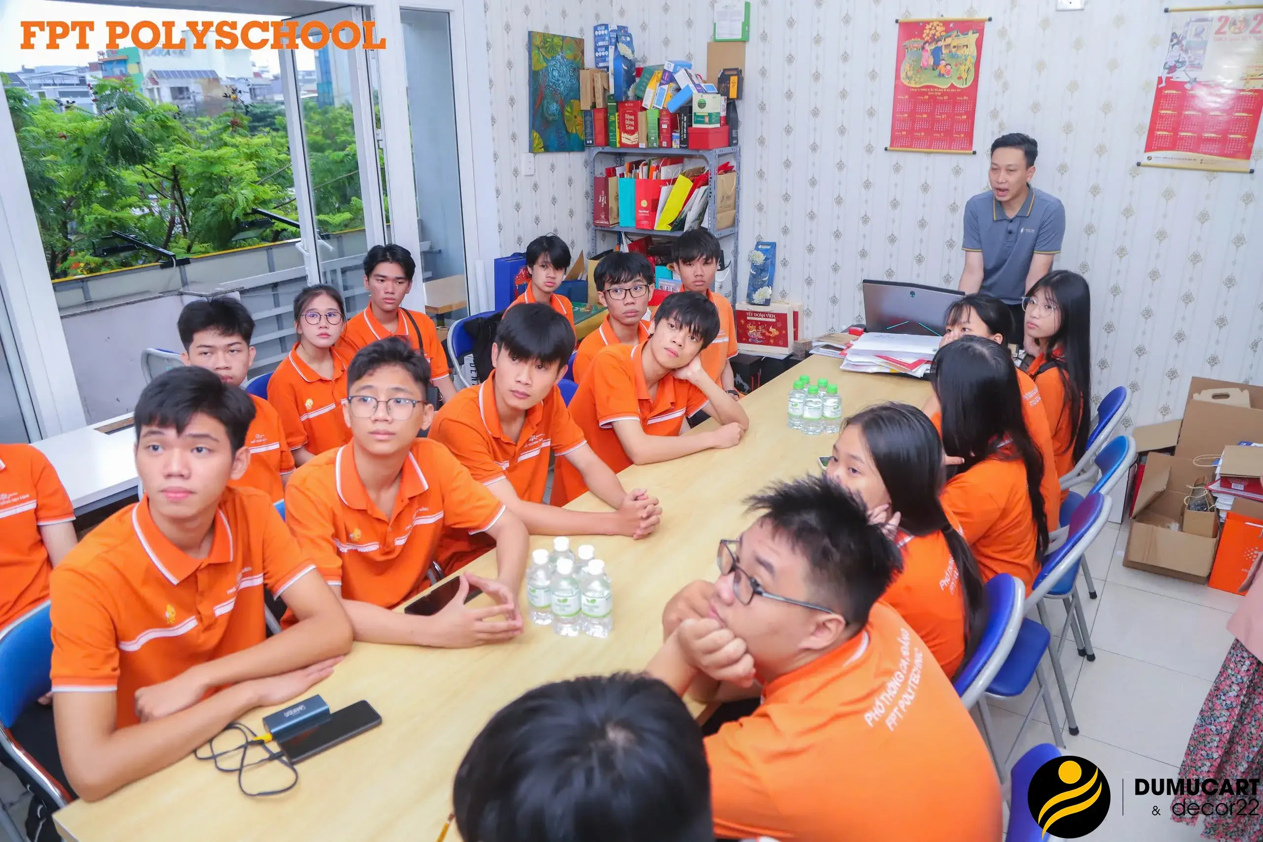 học sinh phổ thông cao đẳng fpt, in du mục art