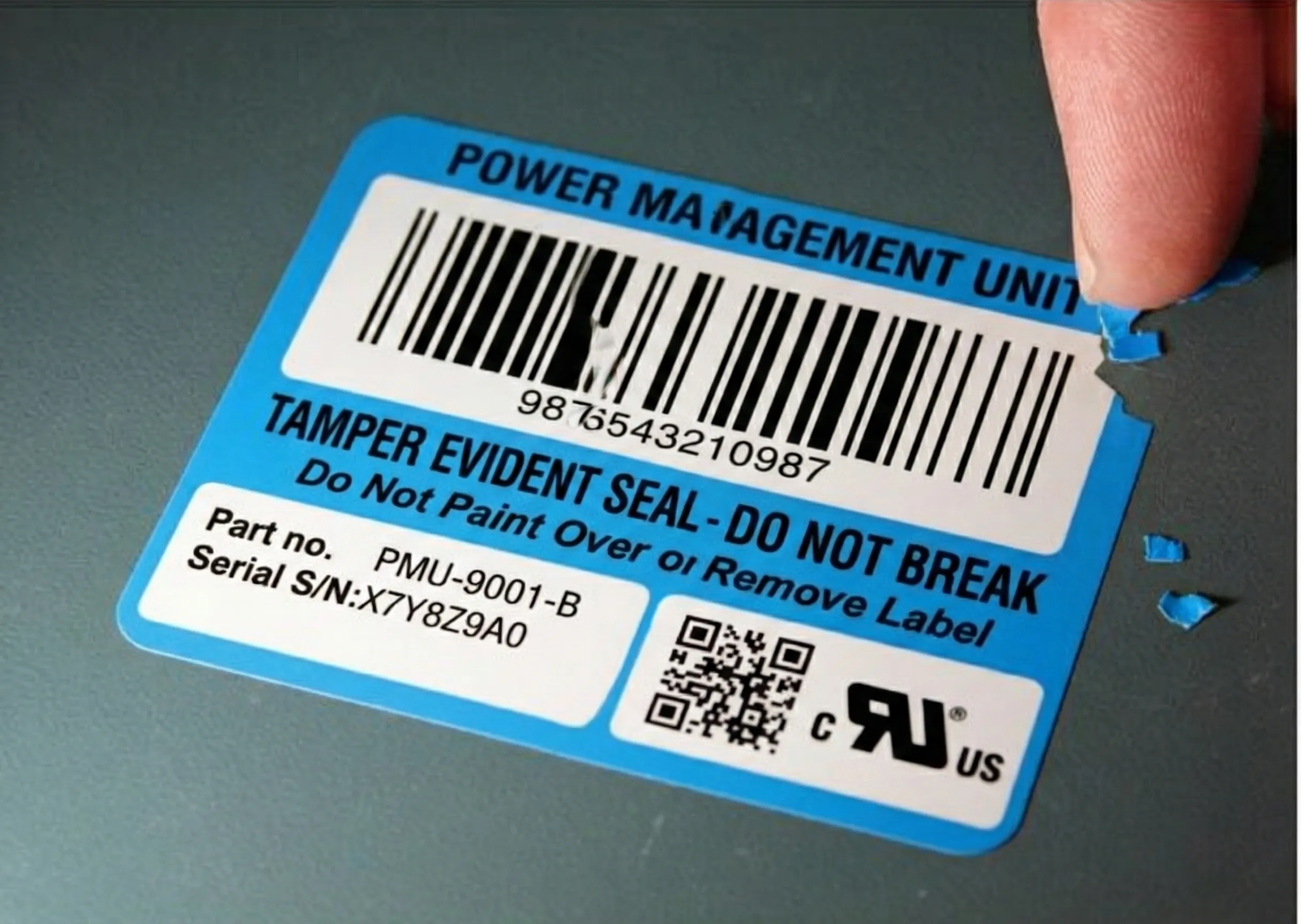 tem nhãn decal vỡ