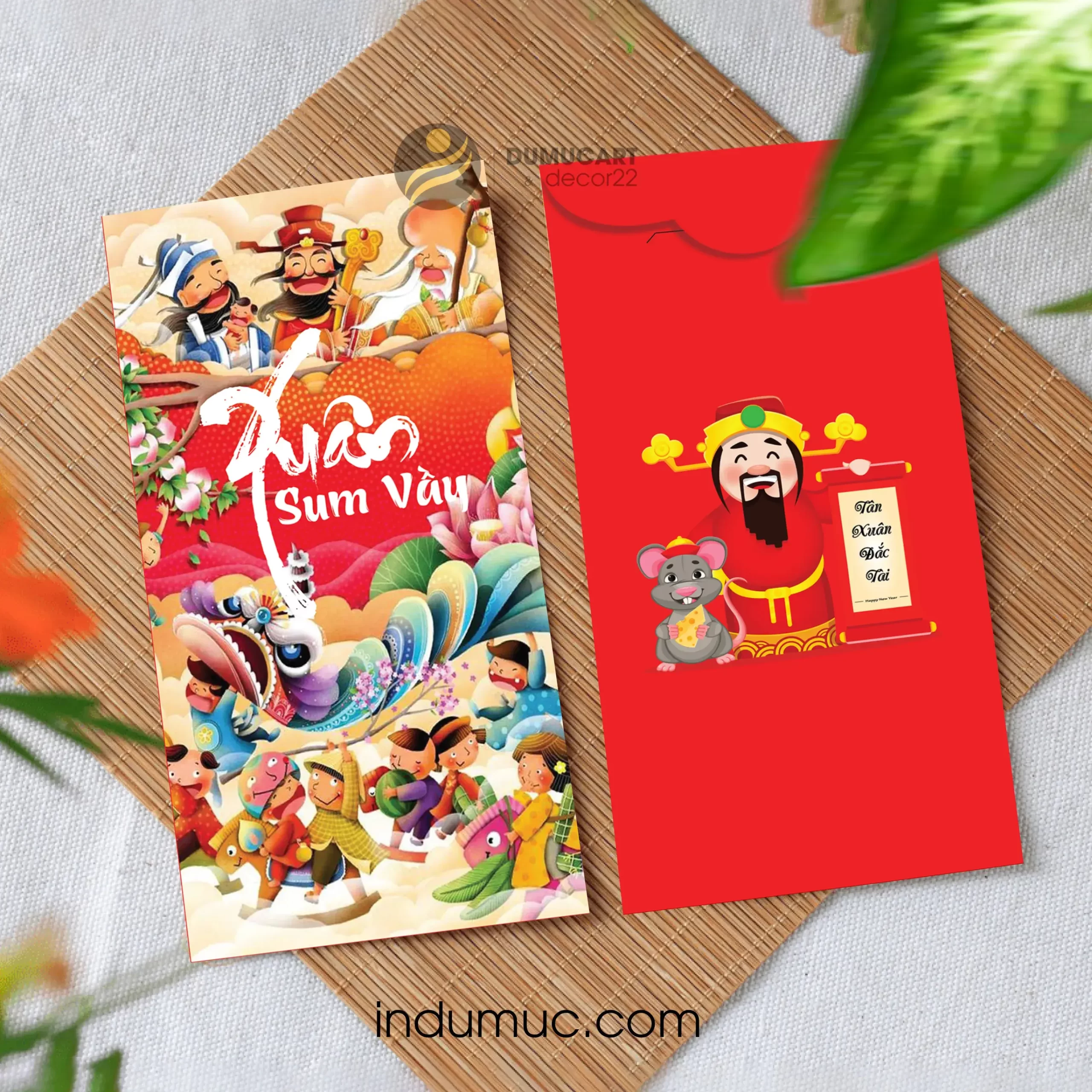 xu hướng in bao lì xì