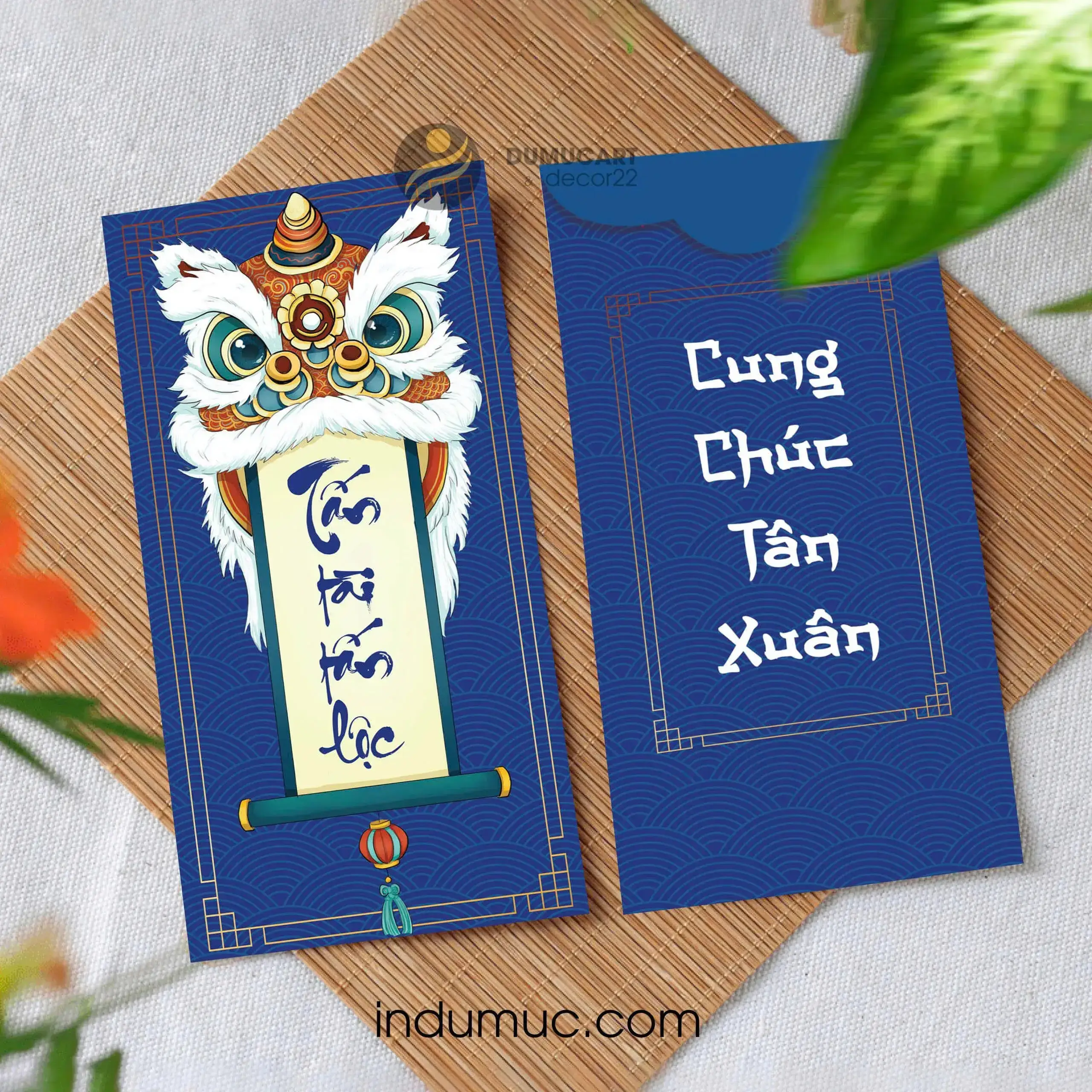 quy trình in bao lì xì