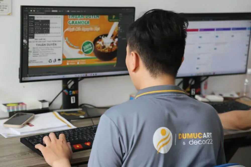 quy trình in bao lì xì