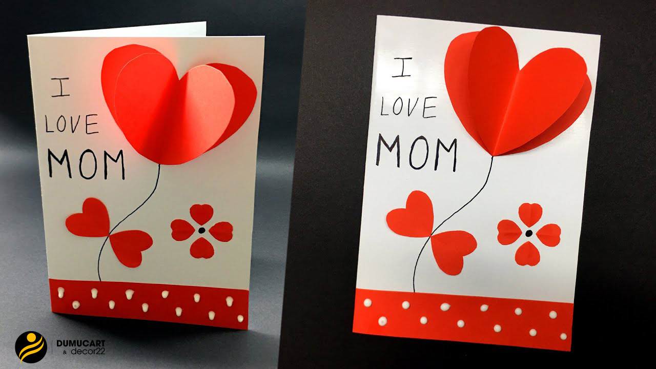 cách làm thiệp đơn giản mà đẹp