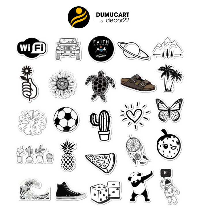 hình vẽ sticker cute mini