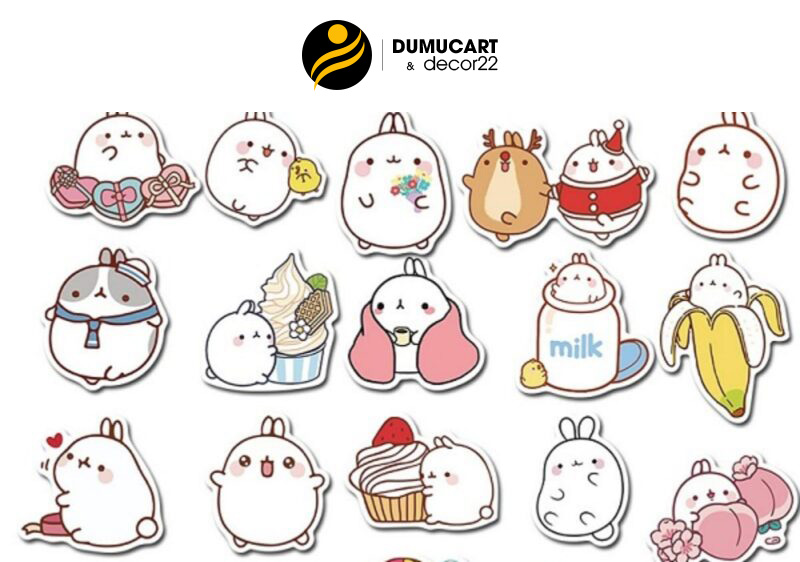 hình vẽ sticker cute mini