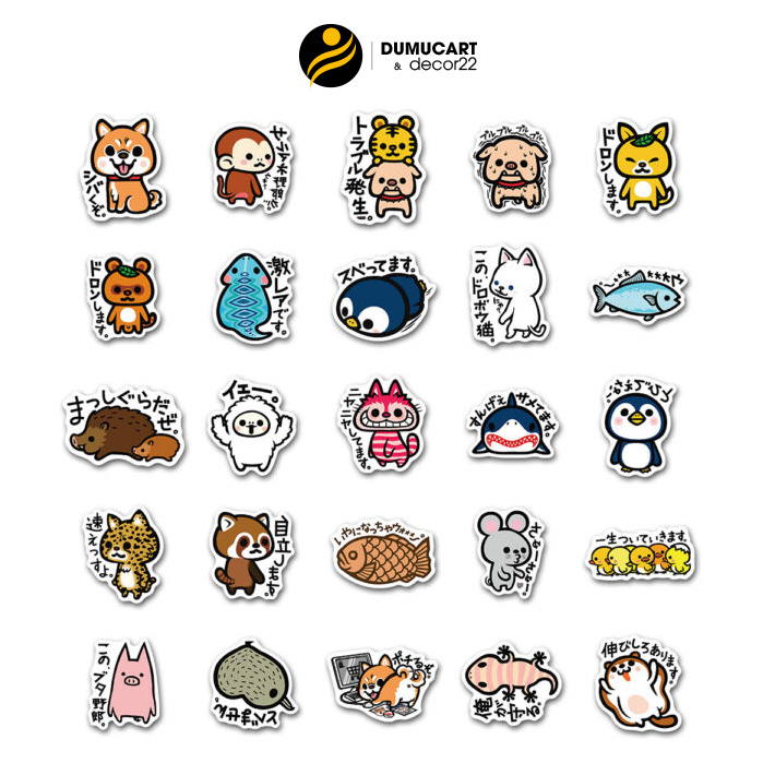 hình vẽ sticker cute mini