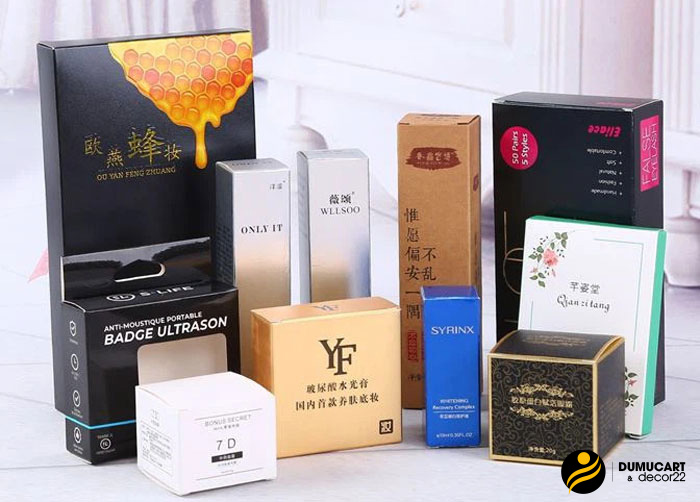 in hộp giấy đựng mỹ phẩm