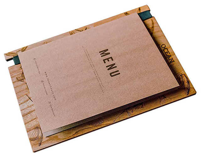 in menu gỗ
