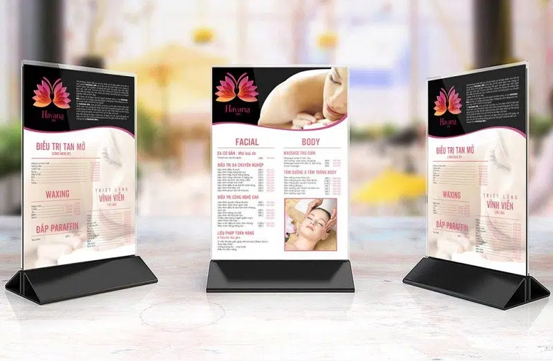 in menu nail