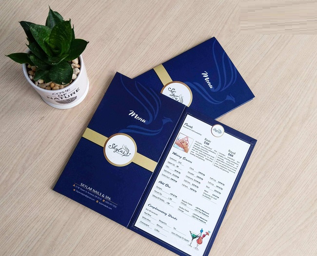 in menu spa