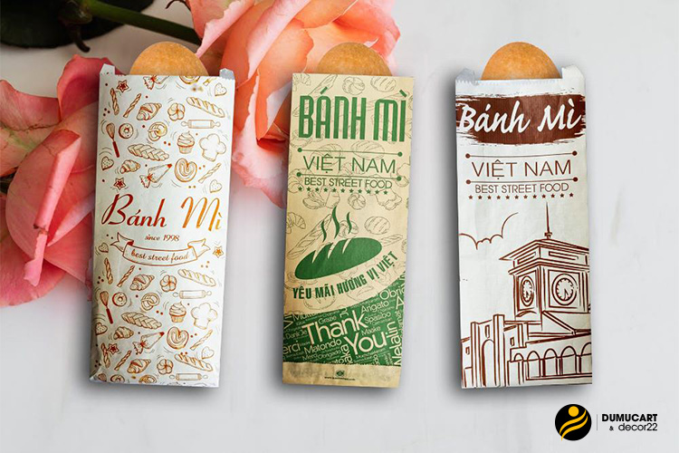 In túi giấy thực phẩm