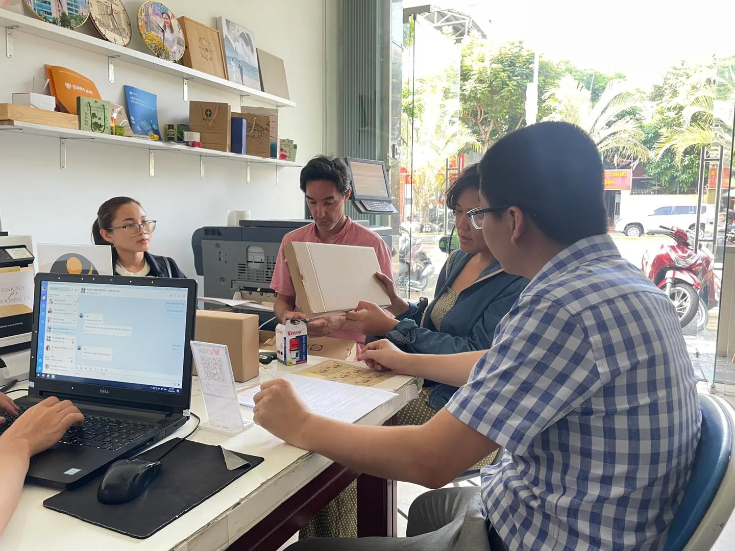in túi giấy