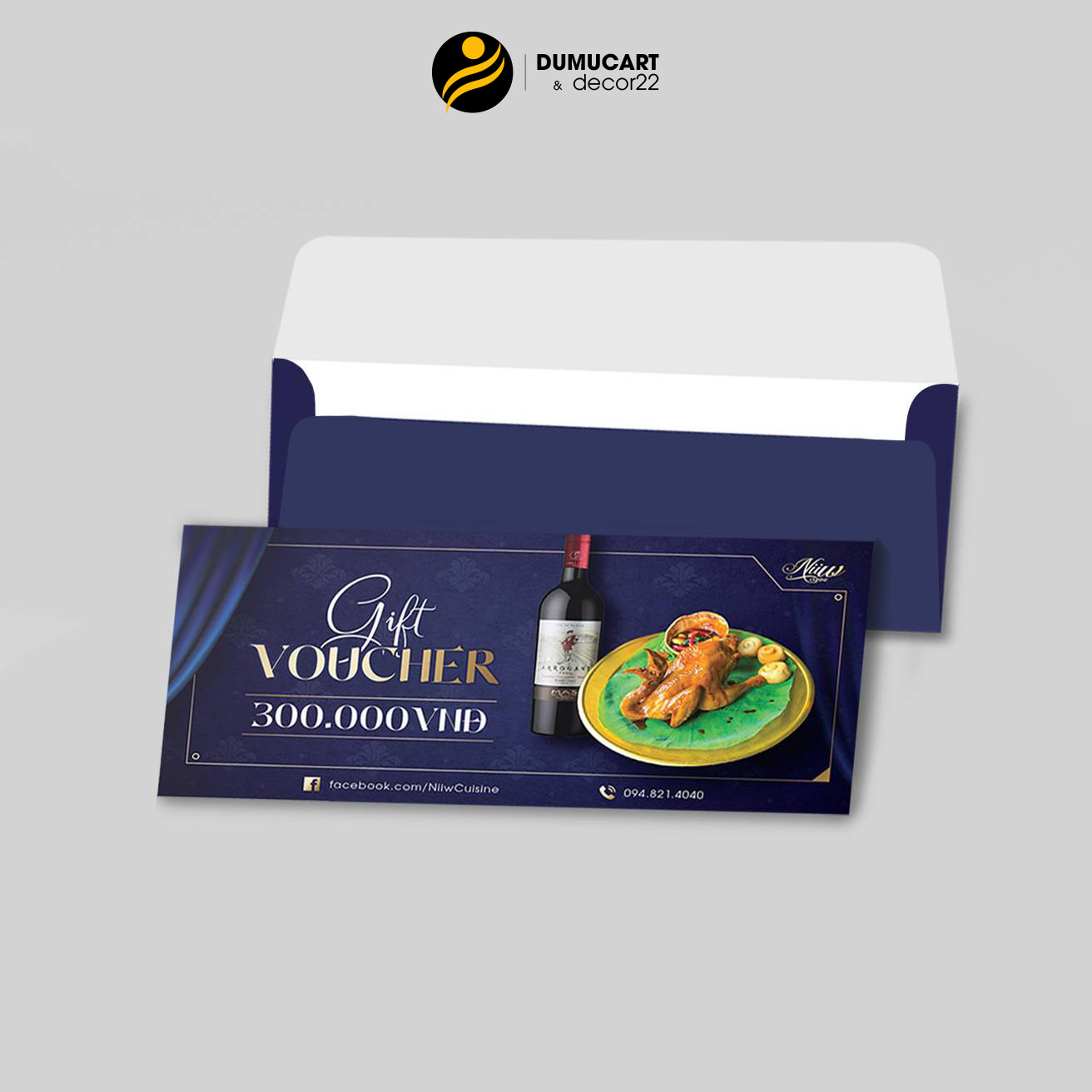 in voucher số lượng ít