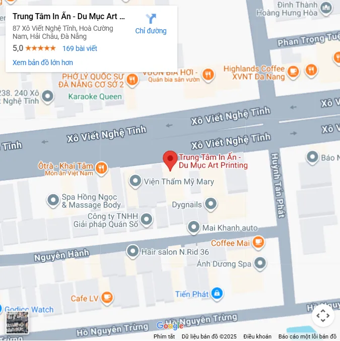 vi tri google map moi