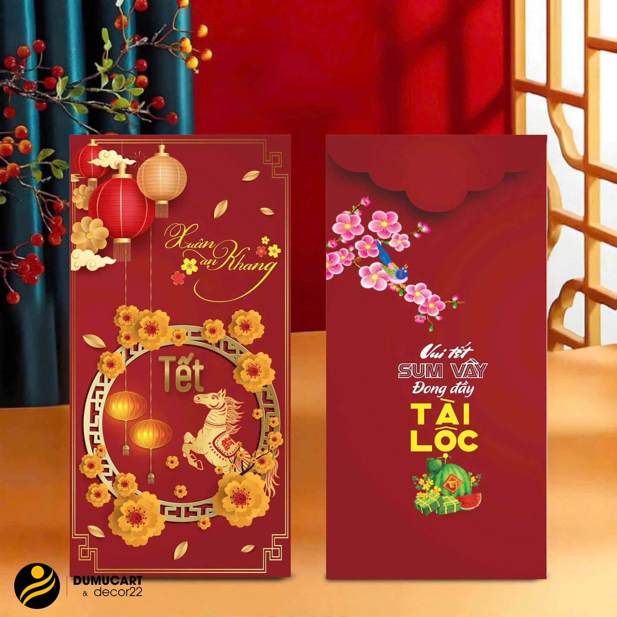 mẫu in bao lì xì