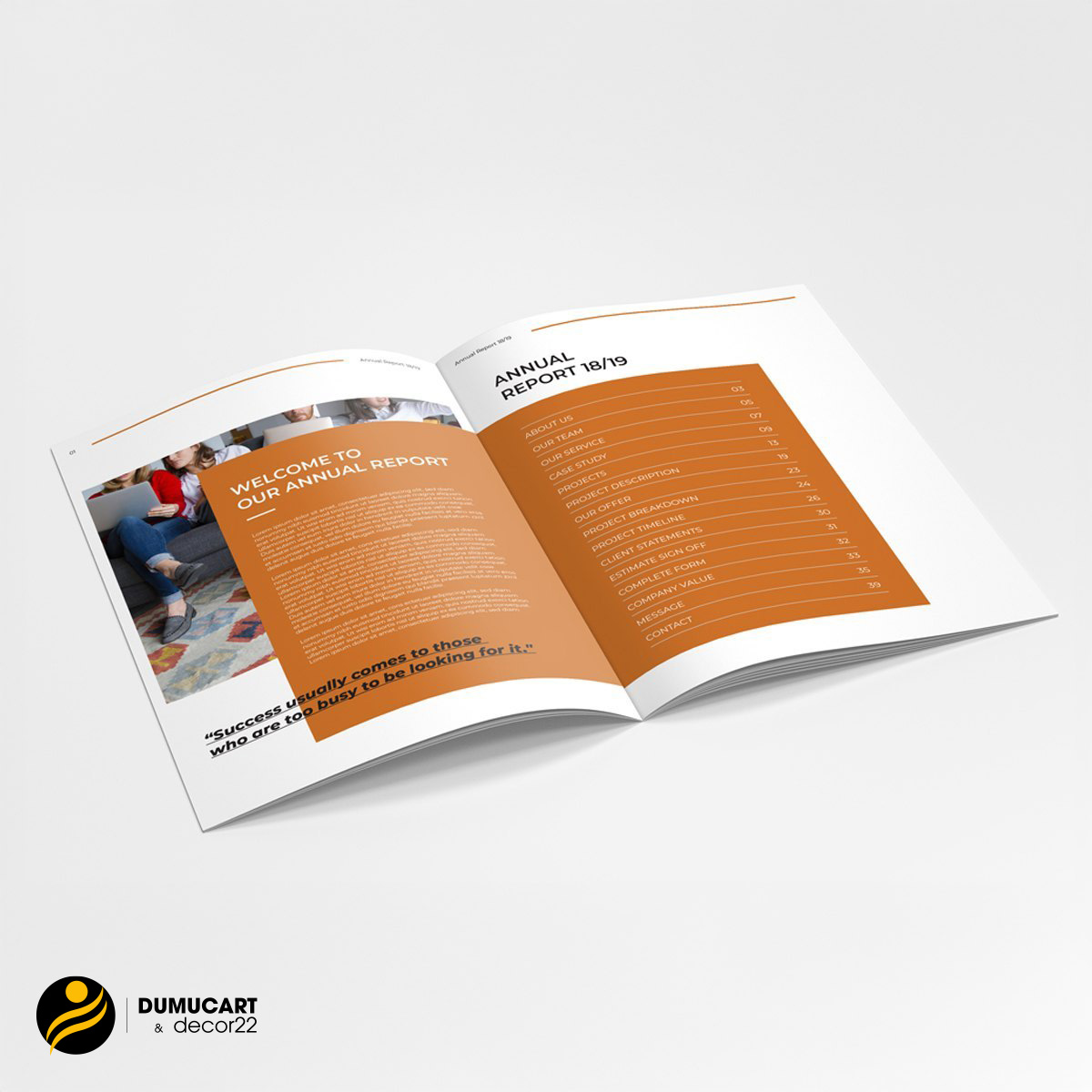 in brochure