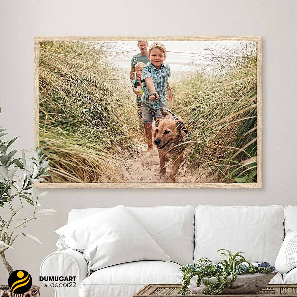 in ảnh canvas
