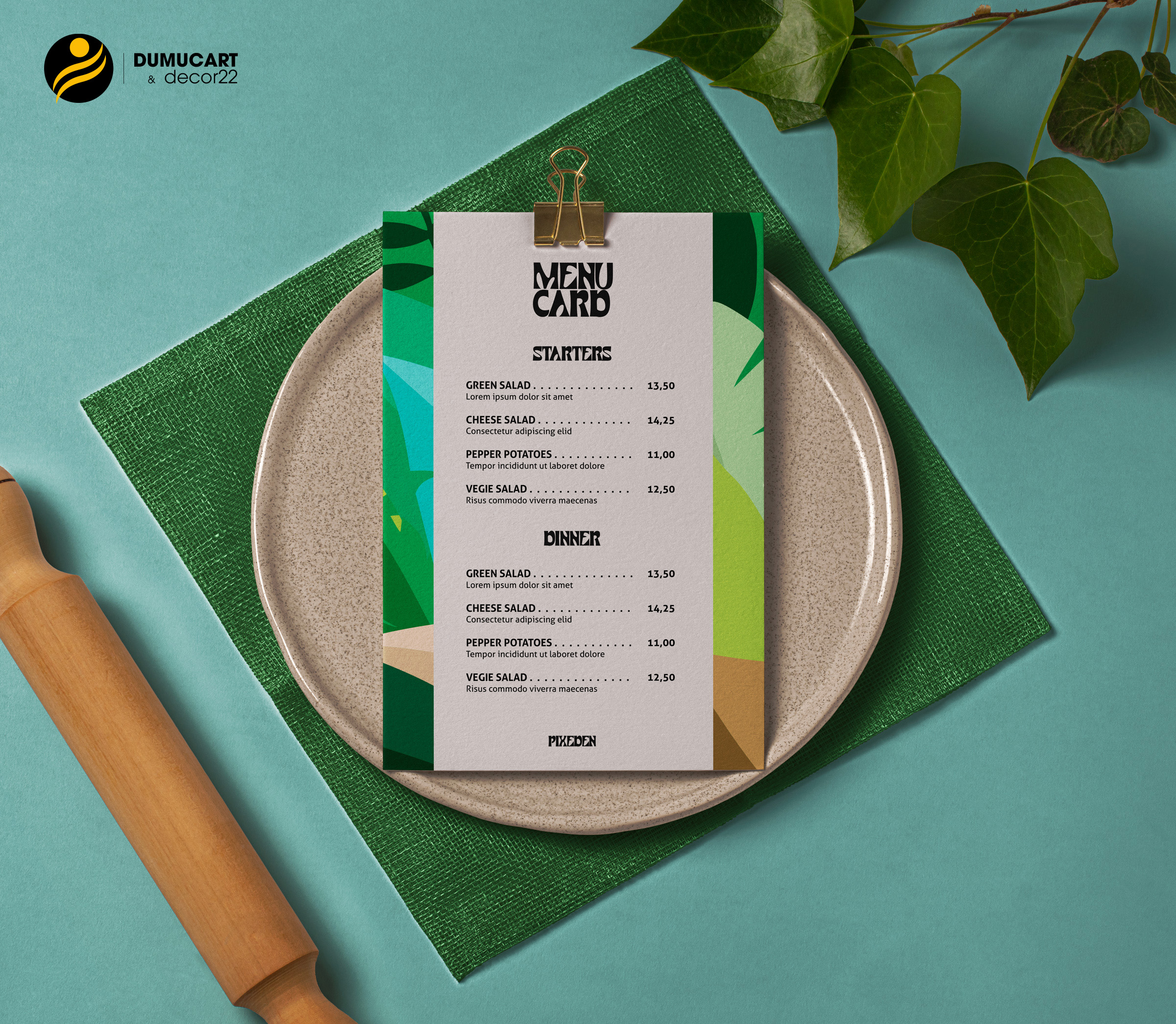 in menu lấy ngay