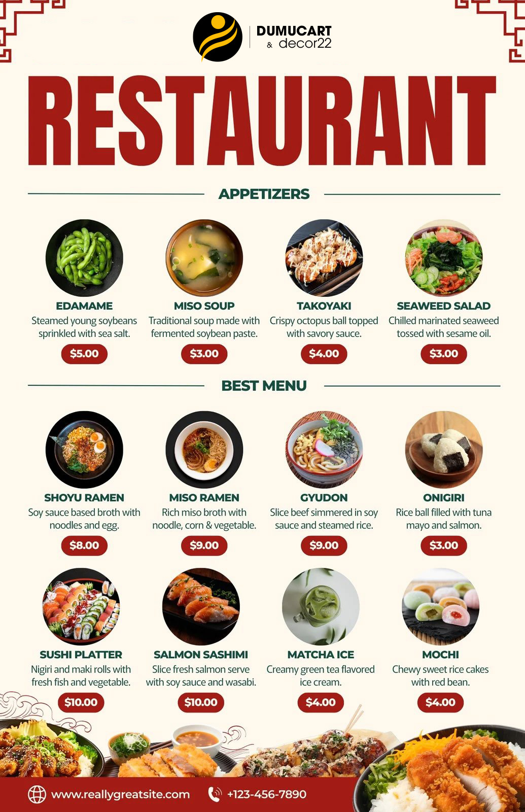 in menu lấy ngay