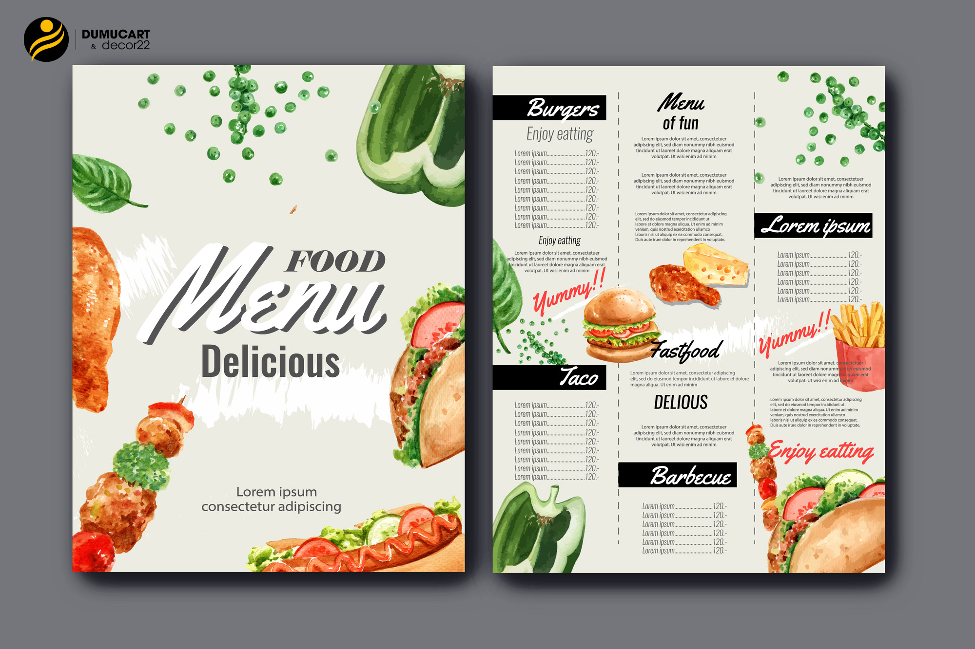 in menu giá rẻ