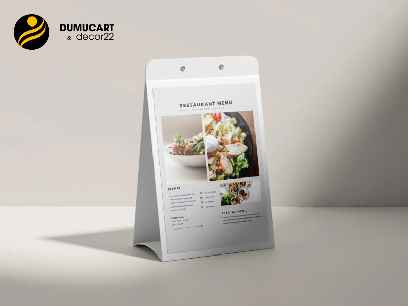 in menu giá rẻ