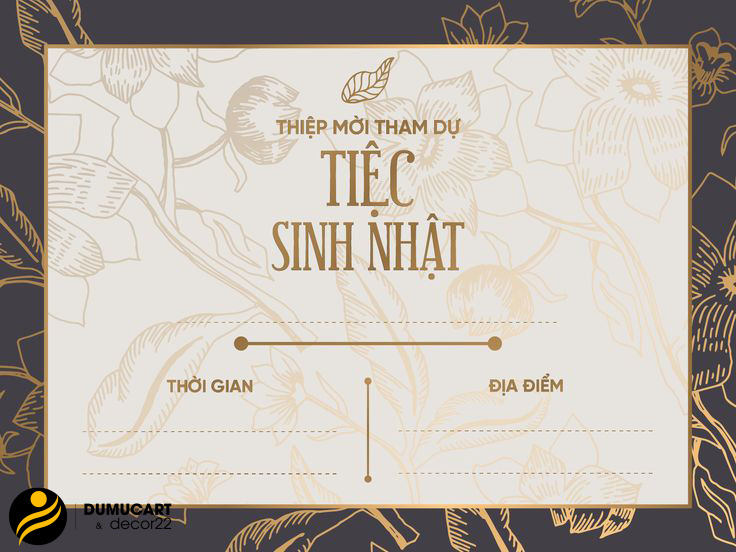 in thiệp mời sinh nhật